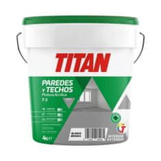 Titan Barva Titan 123000304 Bela 4 L