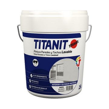 BigBuy Barva Titanlux Biolux a62000815 Bela 15 L