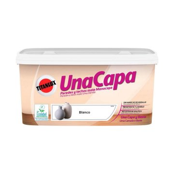 BigBuy Barva Titanlux 069630204 Bela 4 L
