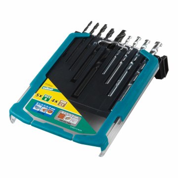 WolfCraft Komplet kolutov Wolfcraft 7115000 Kovinski kamen 9 kosov