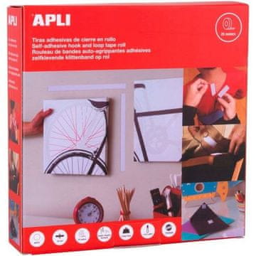 Apli Dvostranski trak Apli White 10 kg 20 mm x 25 m