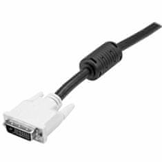 Startech DVI-D digitalni video kabel Startech DVIDDMM3M bela/črna 3 m