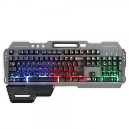 Livoo Semi-mehanska gaming tipkovnica žična RGB LED