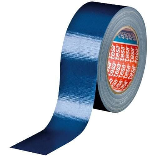 Tesa Tekstilni maskirni trak, UV 2 tedna, 25 m x 50 mm, moder, 4363