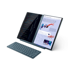 Lenovo Yoga Book 9 prenosnik, i7-1355U, 16GB, SSD1TB, 2x 33,8 cm (13,3), 2.8K, OLED, W11H, na dotik (82YQ0034RM)