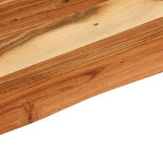 shumee Deska za rezanje 35x25x2,5 cm trden akacijev les