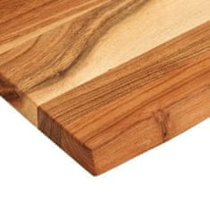Greatstore Deska za rezanje 35x25x2,5 cm trden akacijev les