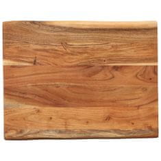 Greatstore Deska za rezanje 50x38x2,5 cm trden akacijev les
