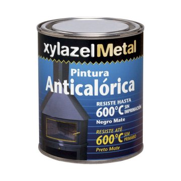 BigBuy Antikorozijska barva OXIRITE 5398040 Kovinsko črna 375 ml