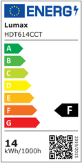 HEDA LED podelementna svetilka 90cm 14W 900lm T5 3000K, 4000K ali 6000K IP20 s stikalom 