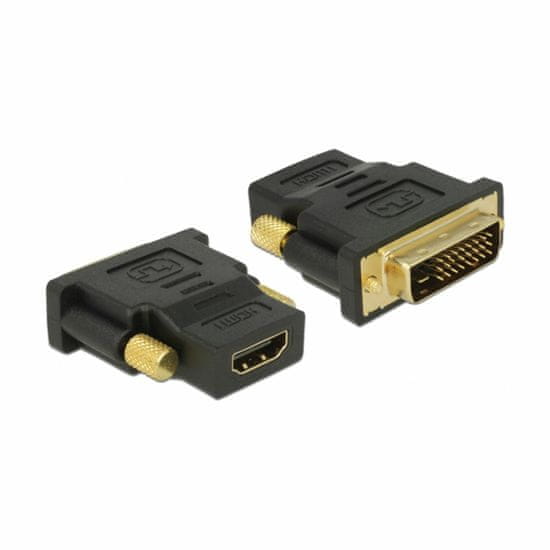 Delock adapter HDMI Ž - DVI-D M 24+1 65466