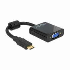 Delock adapter HDMI-C Mini M - VGA Ž 65514