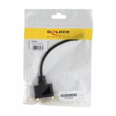 Delock adapter HDMI-D mikro M - DVI-D 24+5 Ž 20cm 65563