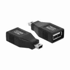 Delock adapter USB mini M 5-pin USB-A Ž 65277