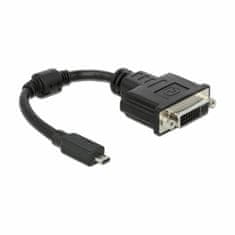 Delock adapter HDMI-D mikro M - DVI-D 24+5 Ž 20cm 65563