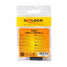 Delock adapter HDMI-C Mini Ž - HDMI M 65262