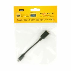 Delock adapter USB 3.1 TipC M-USB-A Ž 3A 65634