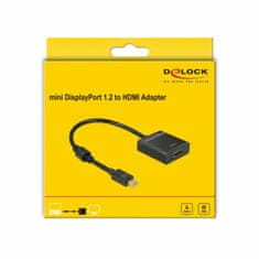 Delock adapter DisplayPort mini-HDMI 4K 62611