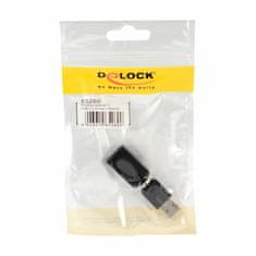Delock adapter USB-A M-USB-A Ž pregibni 180°/360° 65260