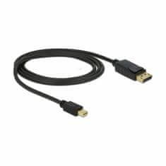 Delock kabel miniDisplayPort-DisplayPort 1m 4K 60Hz 82698