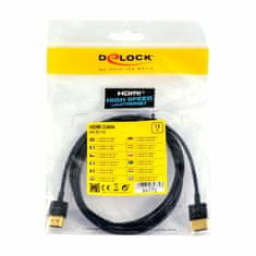 Delock kabel HDMI 3D 4K slim 1,5m 84772