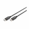 kabel DisplayPort 5m črn AK-340100-050-S