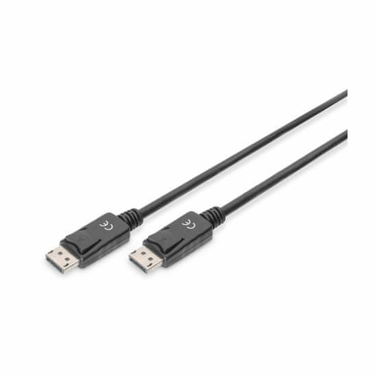 Digitus kabel DisplayPort 2m črn AK-340100-020-S