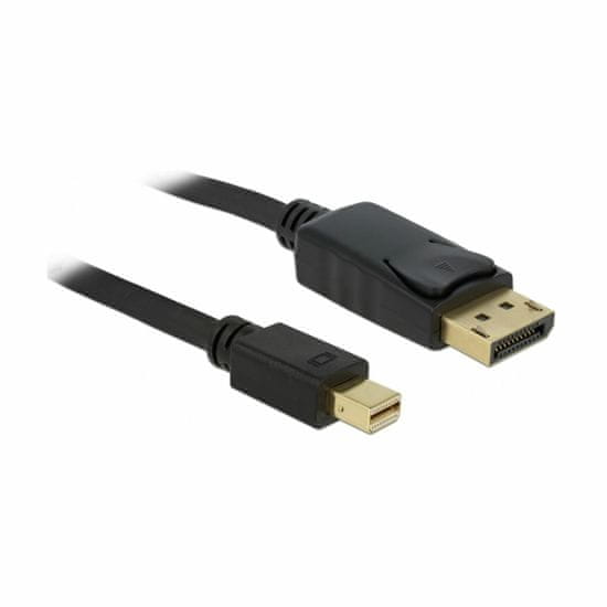 Delock kabel miniDisplayPort-DisplayPort 3m 4K 60Hz črn 82699