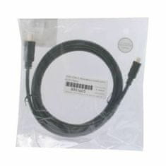 Digitus kabel HDMI/D mikro 2m 4K črn AK-330109-020-S