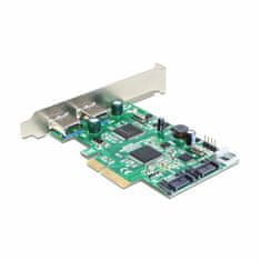 Delock kartica PCIe USB 3.0 2xA + 2xSATA III 89359
