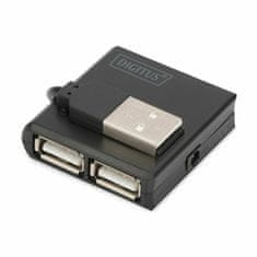 Digitus hub USB 4xA žepni DA-70217