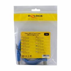 Delock kabel USB 3.0 A-A 1m moder 82534