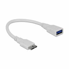 Delock kabel USB 3.0 A-B mikro OTG 0,2m 83469