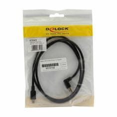 Delock kabel USB A kotni-B mini EASY 1m obojestranski 83543
