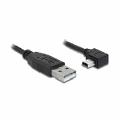 Delock kabel USB A-B mini kotni-horiz.2m 82682