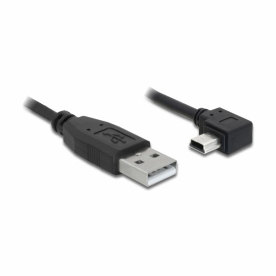 Delock kabel USB A-B mini kotni-horiz.3m 82683