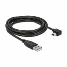 Delock kabel USB A-B mini kotni-horiz.3m 82683