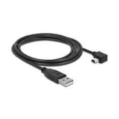 Delock kabel USB A-B mini kotni-horiz.2m 82682