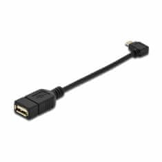 Digitus kabel USB A-B mikro OTG 0,2m kotni