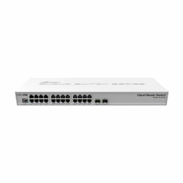 Mikrotik stikalo Giga 24-port rack 2xSFP + CRS326-24G-2S+RM