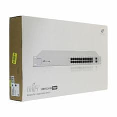 Ubiquiti stikalo Giga 24-port rack 2xSFP 24x PoE Unifi US-24-250W