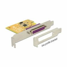 Delock kartica PCIe Paralelna + Low Profile 89445