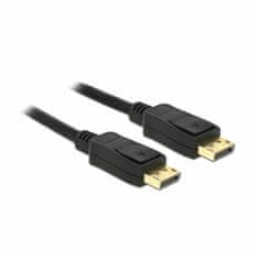 Delock kabel DisplayPort 10m 4K 60Hz 21,6Gb/s črn 84862