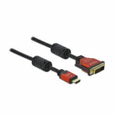 Delock kabel HDMI-DVI-D 24+1 5m 84344