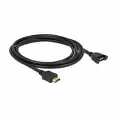 Delock HDMI podaljšek vgradni 4K 2m 85464