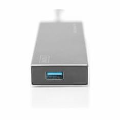 Digitus hub USB 3.0 7xA +AC adapter ALU DA-70241-1