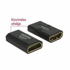 Delock adapter HDMI Ž - HDMI Ž 19-pin 4K 65659