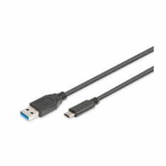 Digitus kabel USB 3.1 A-C 1m črn