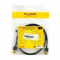 Delock kabel HDMI 3D 4K slim 1m 84771