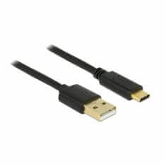 Delock kabel USB 2.0 A-C 3m črn 85209